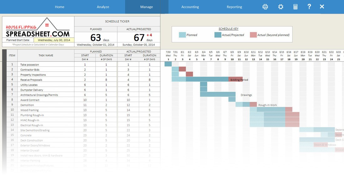 House Flipping Spreadsheet Software Free Download